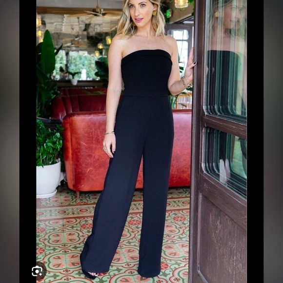 NEW with tags Cupcakes and Cashmere Strapless Jumpsuit - Picture 1 of 7
